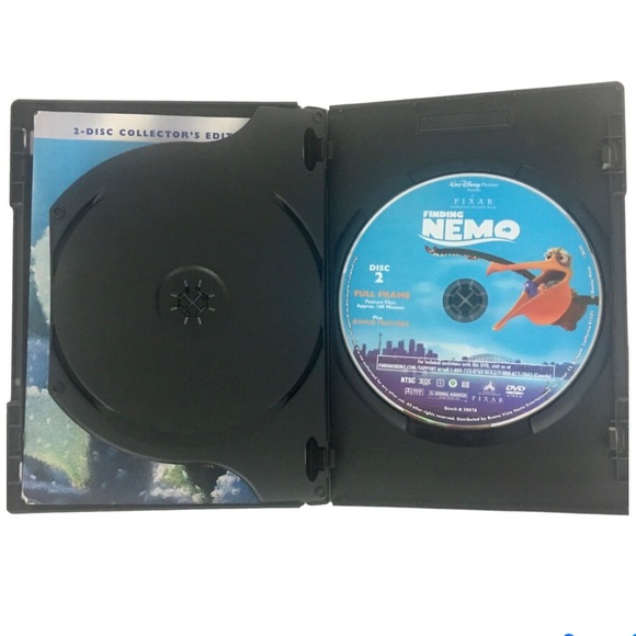 Disney Pixar Finding Nemo DVD 2 Disc Collectors Edition  Movie (BUNDLE & SAVE!) - Picture 8 of 12